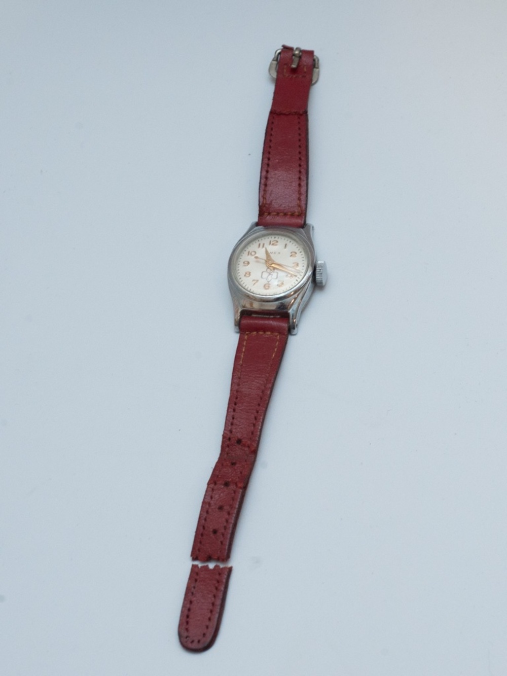Vintage Girl Scouts Wind Up Timex Watch – Mid-Century Style
